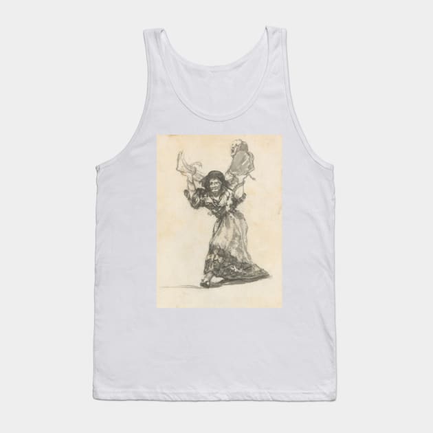 Unholy Union by Francisco Goya Tank Top by Classic Art Stall